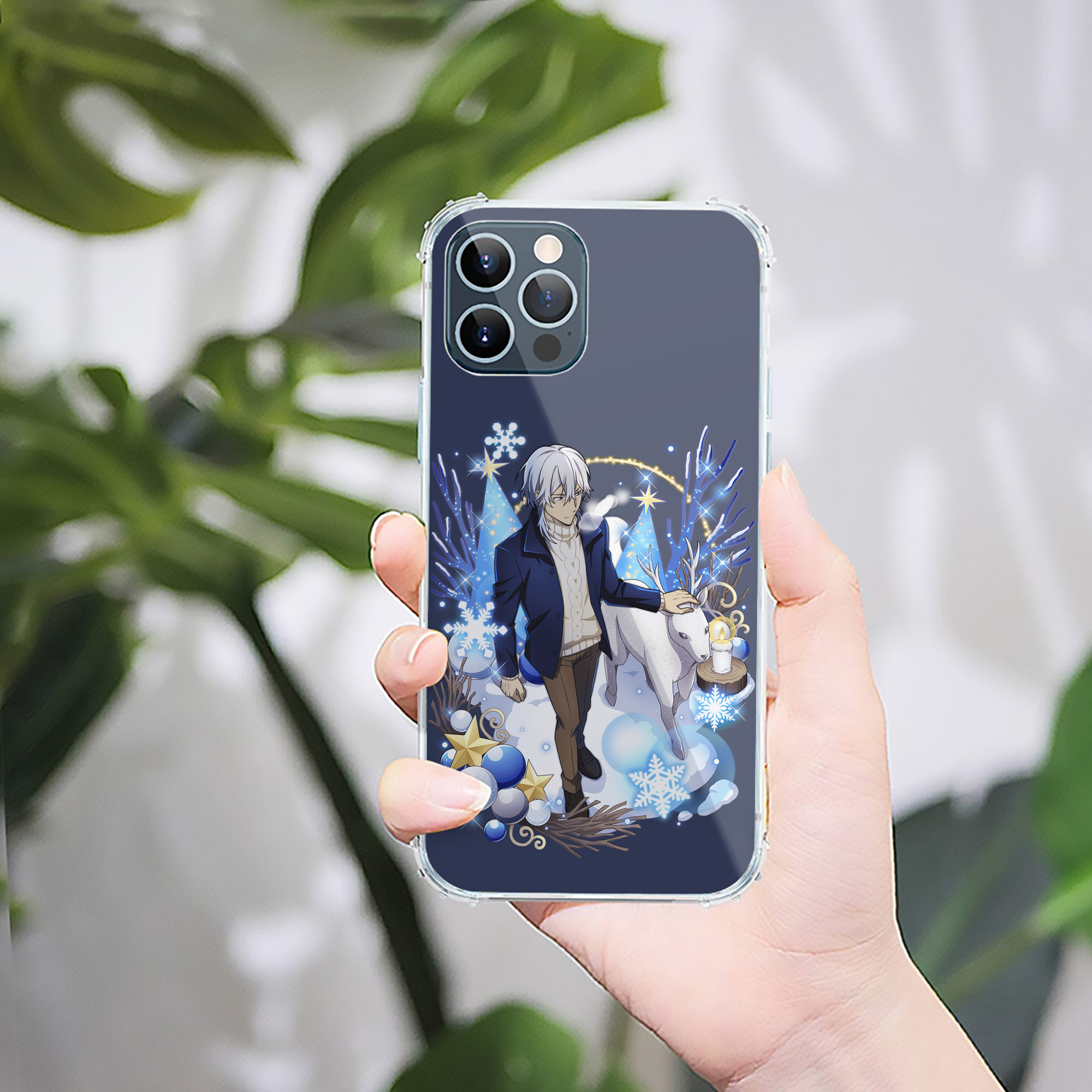 （画像用） 文豪ストレイドッグス Bungo Stray Dogs 【iPhone 12シリーズ対応】透明スマホケース（クリアソフトケース）